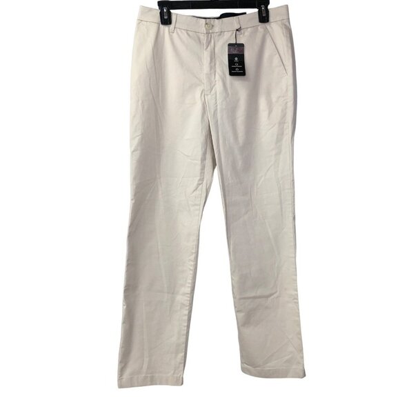 ALFANI STRETCH MENS FLAT FRONT CASUAL PANTS 30 x 30 NWT - Picture 1 of 7